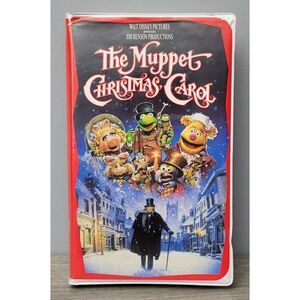 VTG 1993‎ Walt Disney Pictures The Muppet Christmas Carol VHS Jim Henson Rated G